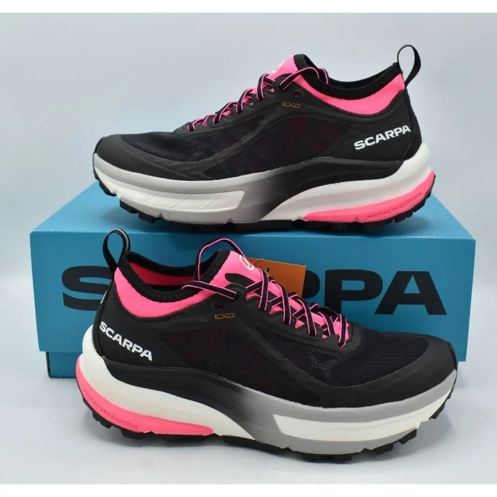 Scarpa Womens Size EU 38.5 Golden Gate ATR Black Pink Hiking Trail Running Shoes